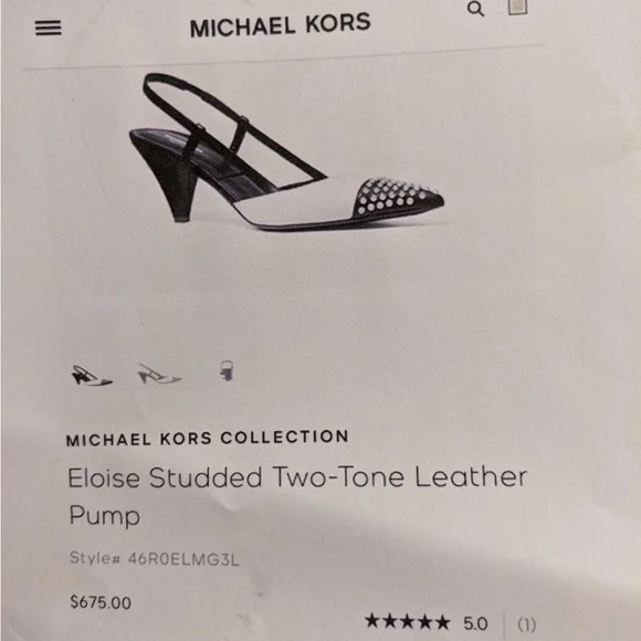 Michael Kors Collection Eloise Studded Pumps / Heels - Picture 10 of 13